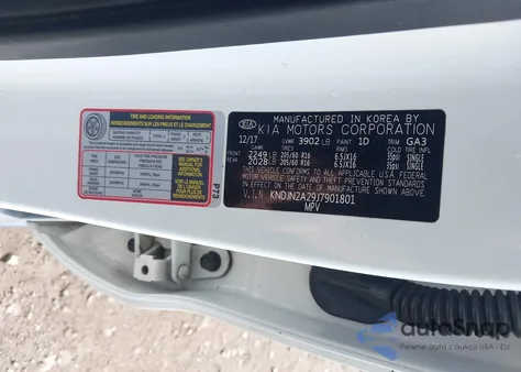 2018 Kia Soul from USA, damaged, VIN KNDJN2A29J7901801